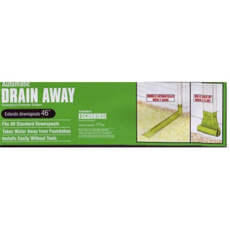 Thermwell Products Thermwell DE46WH Flexible Automatic Downspout Extender, White - 46 in. TH575084